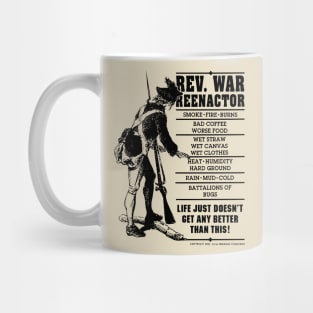 Revolutionary War Reenactor Mug